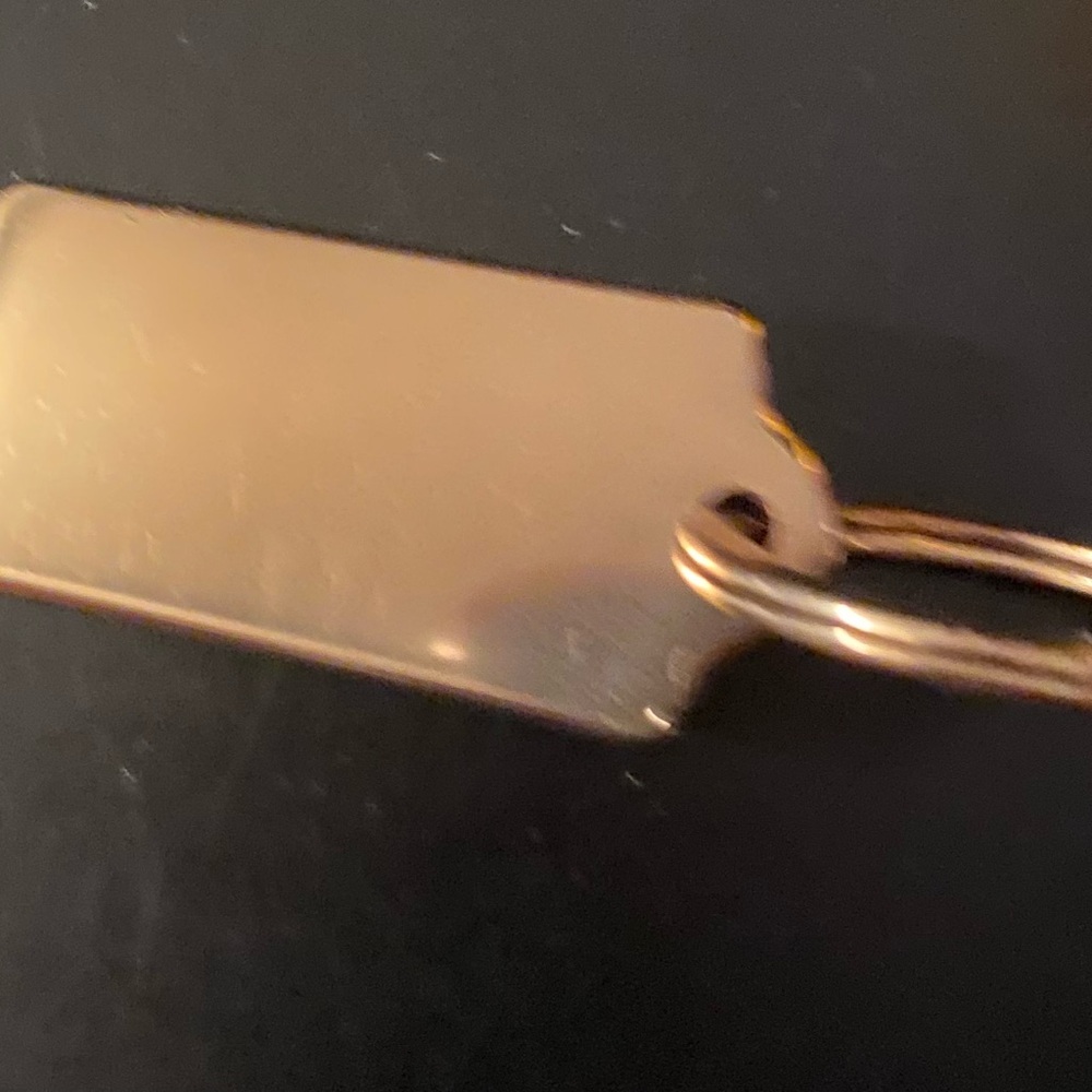 Coach Gold Keychain - Picture 3 of 3